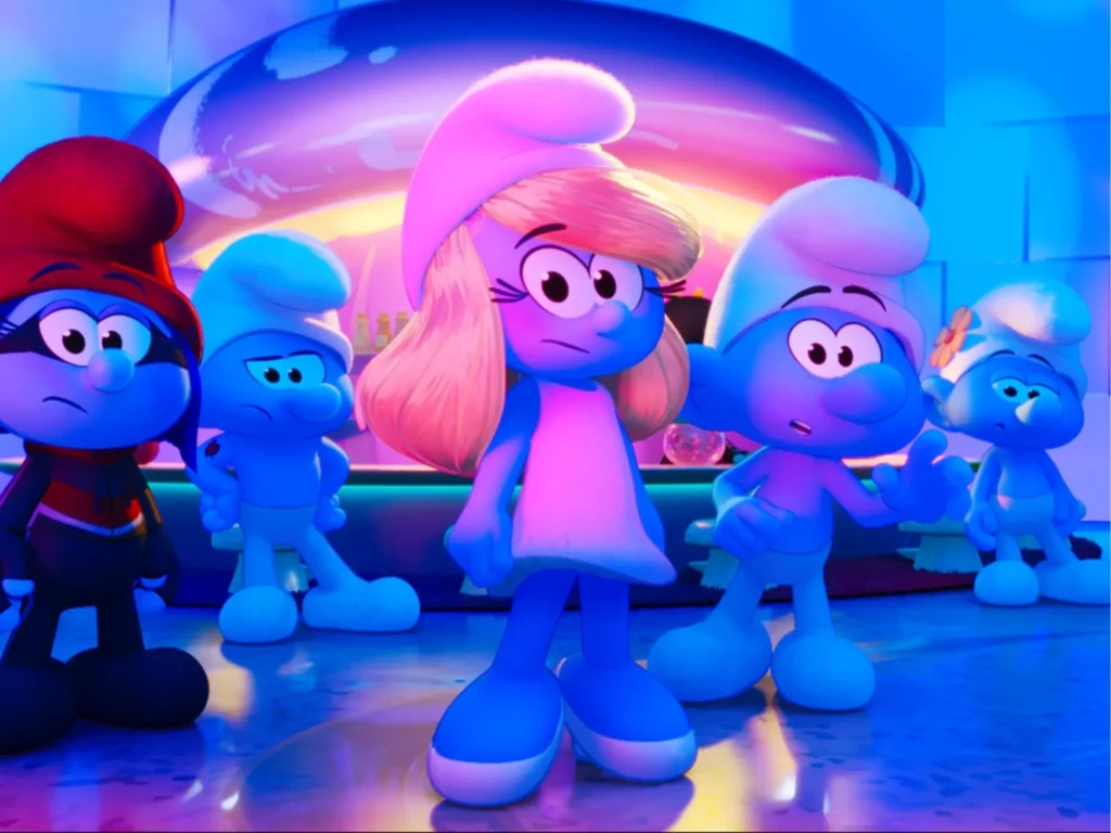 'Die Schlümpfe' Kritik: Rihanna führt das Musical-Reboot an, das sich wie ein aufgewärmtes 'Trolls'-Abenteuer anfühlt